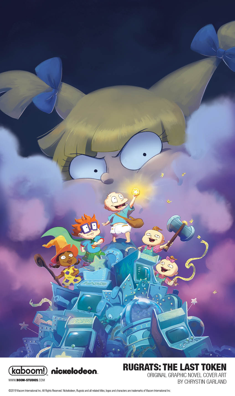 The spectre of Angelica lingers over Chrystin Garland’s full cover for The Last Token.